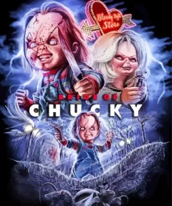 bride of chucky movie Diamond Paintings