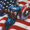 Captain America Art Diamond Painting