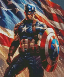 captain america hero marvel Diamond Paintings