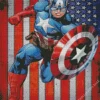 captain america marvel superhero Diamond Paintings