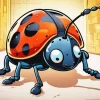 Cartoon Ladybug Diamond Painting