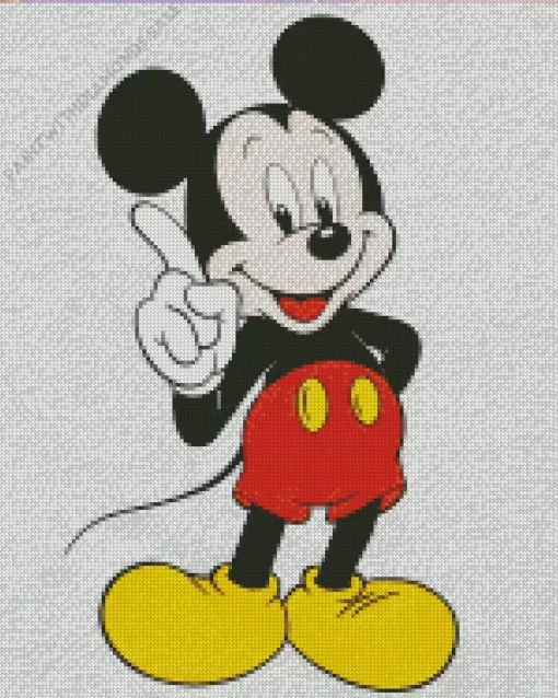 Cartoon Mickey Mouse Diamond Painting