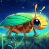 Cartoon Firefly Diamond Painting