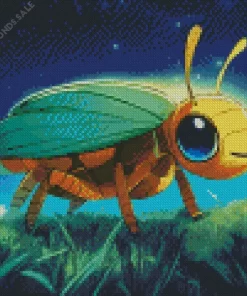 Cartoon Firefly Diamond Painting