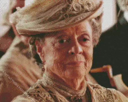 Charismatic Maggie Smith Diamond Painting