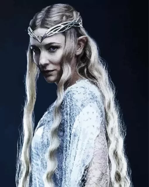 Charming Cate Blanchett The Lord Of The Rings Diamond Painting