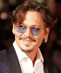 Charming Johnny Depp Diamond Painting