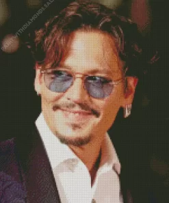 Charming Johnny Depp Diamond Painting