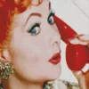 Charming Lucille Ball Diamond Painting