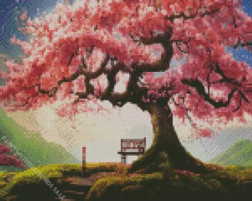 Cherry Blossom Diamond Painting