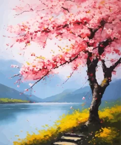 Cherry Blossom Art Diamond Painting