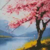 Cherry Blossom Art Diamond Painting