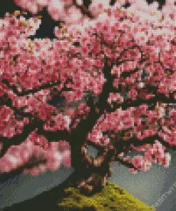 Cherry Blossom Tree Diamond Painting