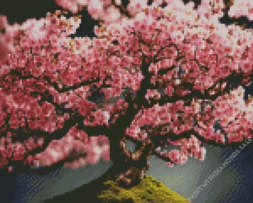 Cherry Blossom Tree Diamond Painting