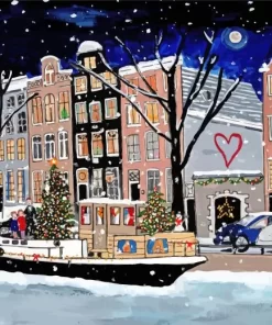 Christmas Amsterdam Diamond Painting