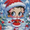 Christmas Betty Boop Art Diamond Paintings