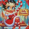 Betty Boop Christmas Art Diamond Paintings