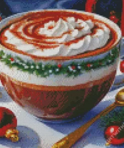 Christmas Drink Diamond Paintings