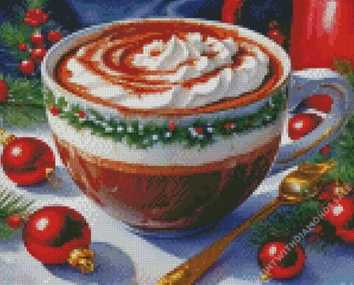 Christmas Drink Diamond Paintings