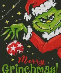 Christmas Grinch Diamond Paintings