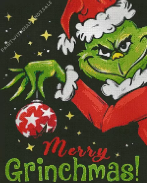 Christmas Grinch Diamond Paintings