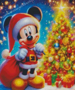 Christmas Mickey Mouse Diamond Paintings