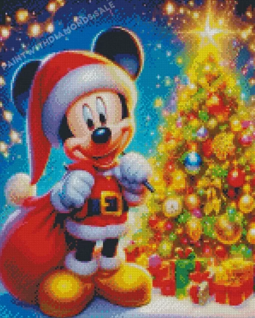 Christmas Mickey Mouse Diamond Paintings