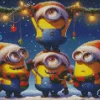 Christmas Minions Art Diamond Paintings