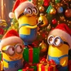 Christmas Minions Diamond Paintings