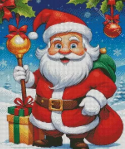 Christmas Santa Diamond Paintings