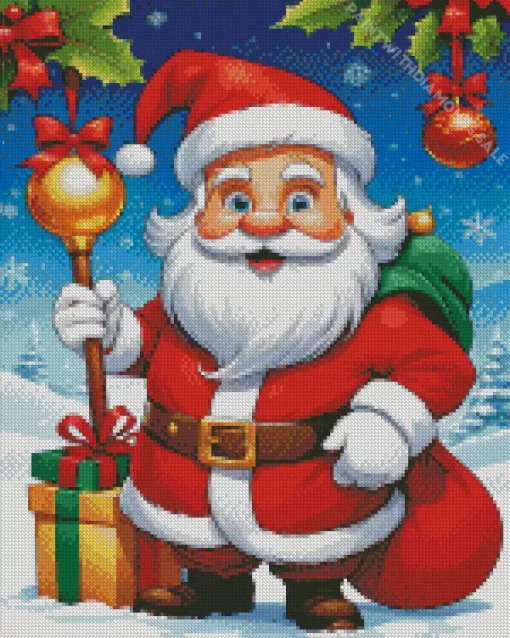 Christmas Santa Diamond Paintings