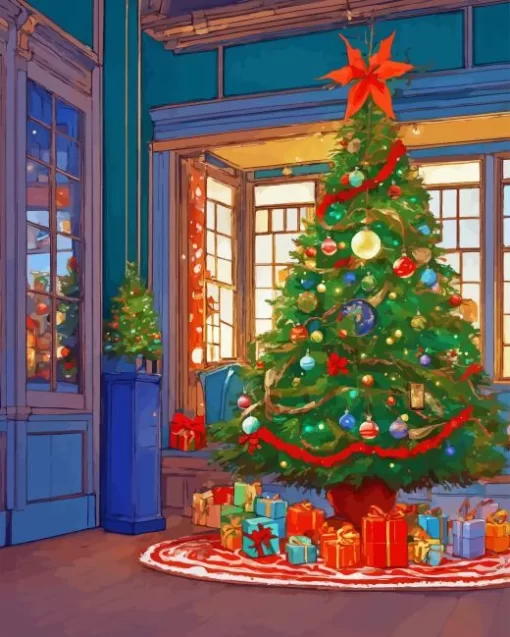 Christmas Tree Diamond Paintings