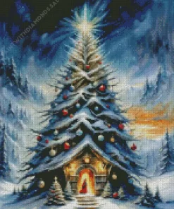 Christmas Tree Diamond Paintings