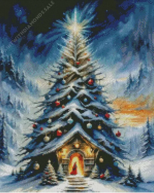 Christmas Tree Diamond Paintings