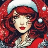 Christmas Woman Diamond Paintings