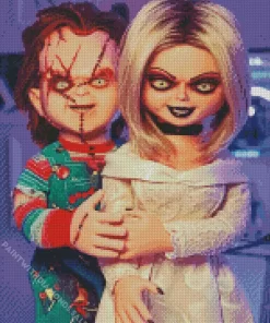 chucky and tiffany Diamond Dotz