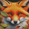 Close Up Fox Animal Diamond Painting