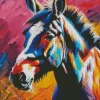 Colorful Donkey Art Diamond Painting