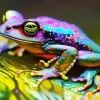 Colorful Frog Diamond Painting