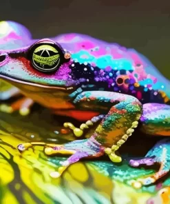 Colorful Frog Diamond Painting