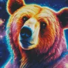 Colorful Bear Diamond Painting