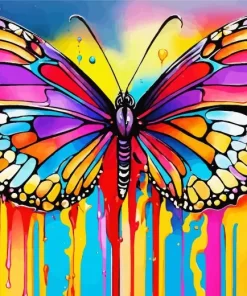 Colorful Butterfly Art Diamond Painting