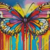 Colorful Butterfly Art Diamond Painting