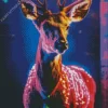 Colorful Deer Diamond Painting