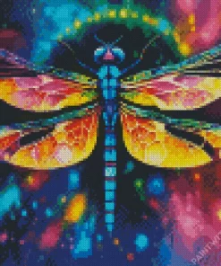 Colorful Dragonfly Diamond Painting