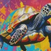 Colorful Sea Turtle Diamond Painting