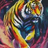 Colorful Tiger Diamond Painting