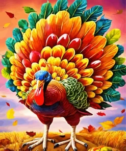 Colorful Turkey Art Diamond Painting