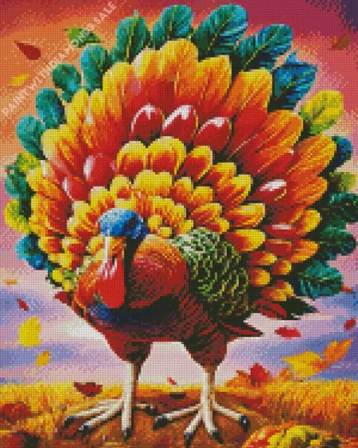 Colorful Turkey Art Diamond Painting