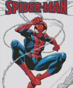 Comic Book Spider Man Diamond Painting